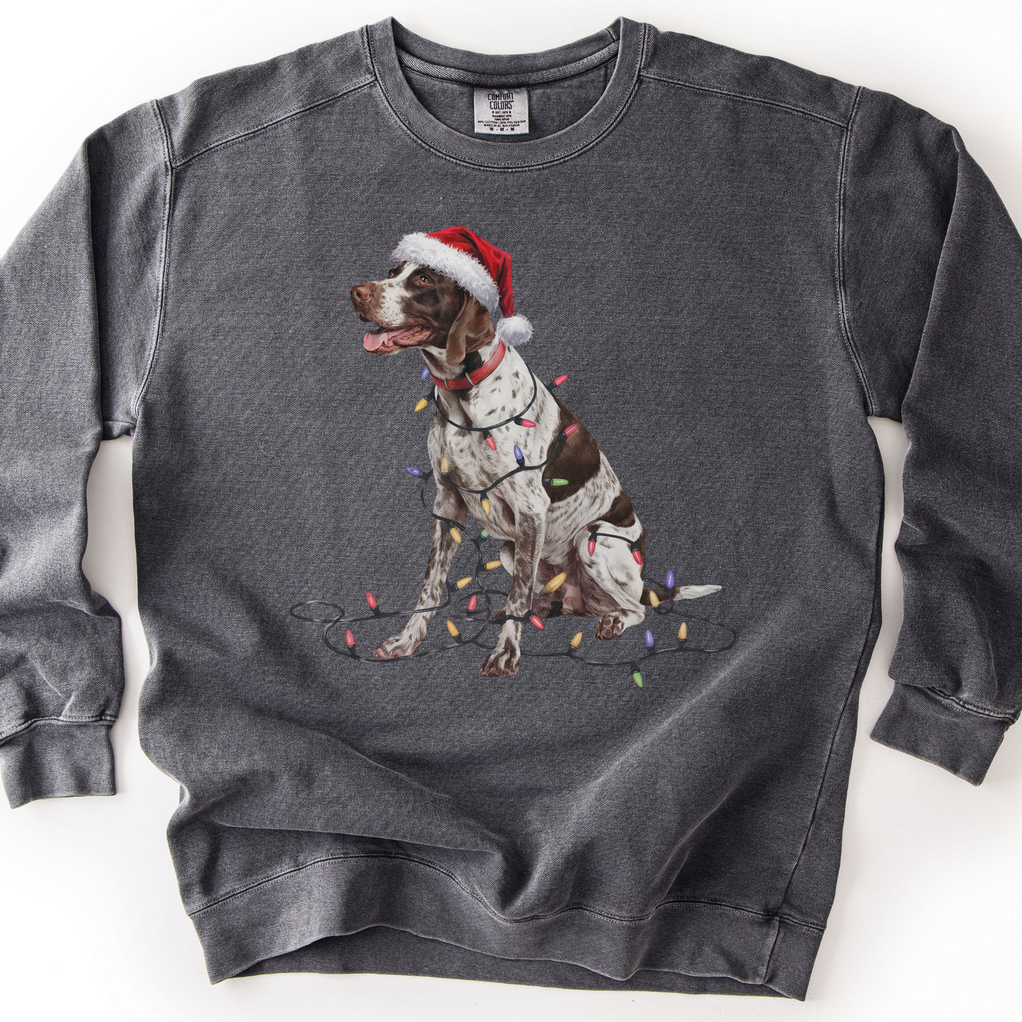 English Pointer Christmas Lights Shirt