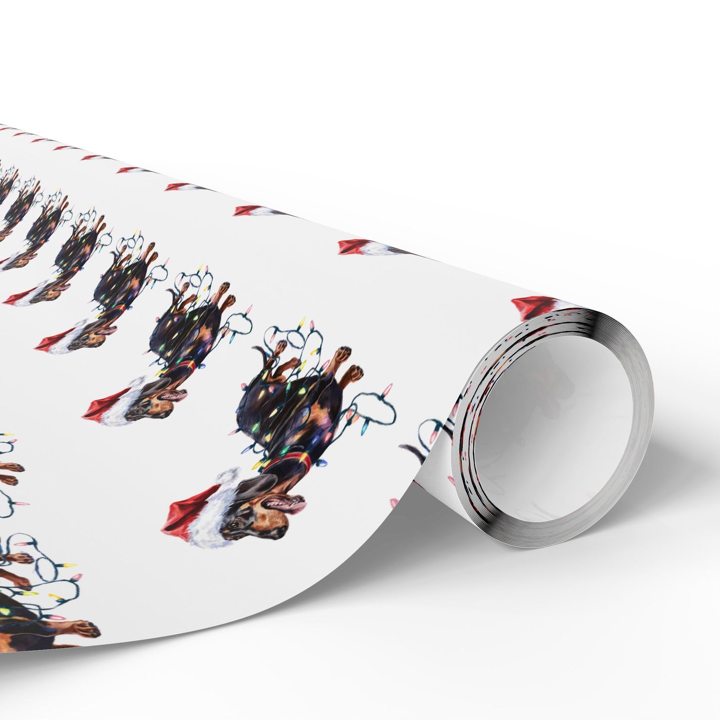 Dachshund Christmas Lights Wrapping Paper