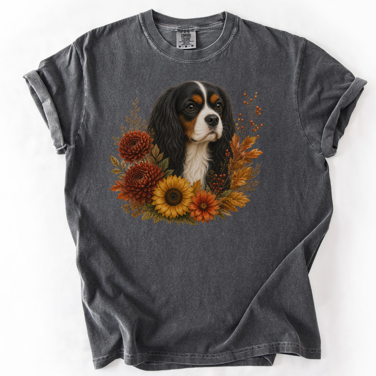 Tri Color Cavalier Autumn Floral Shirt