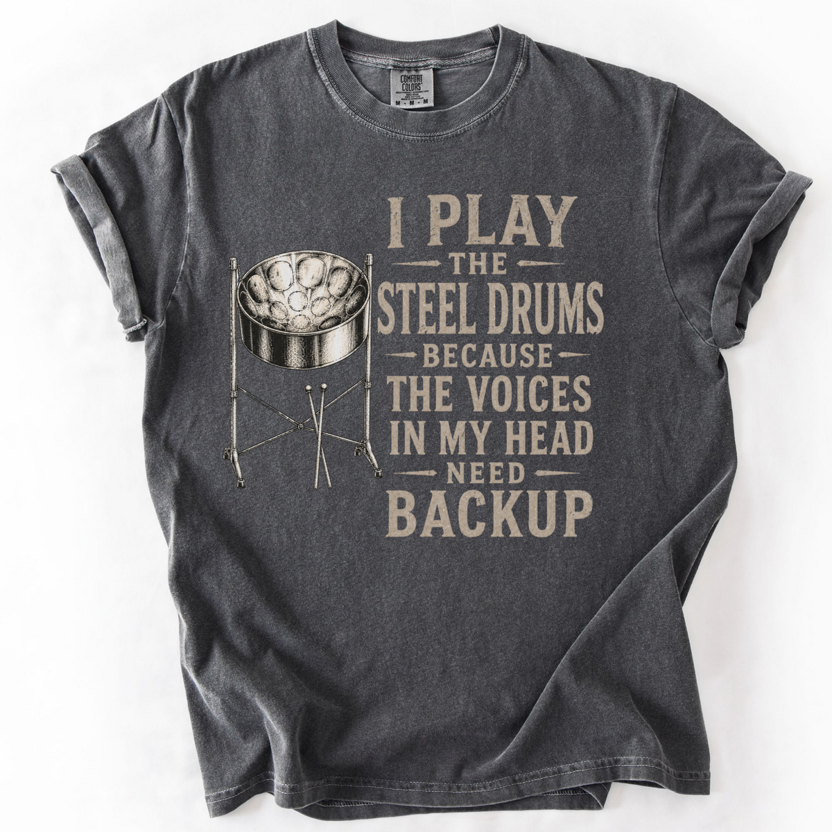Funny Steel Drums Shirt, Steel Pan Player Gift, Caribbean Musician Tee