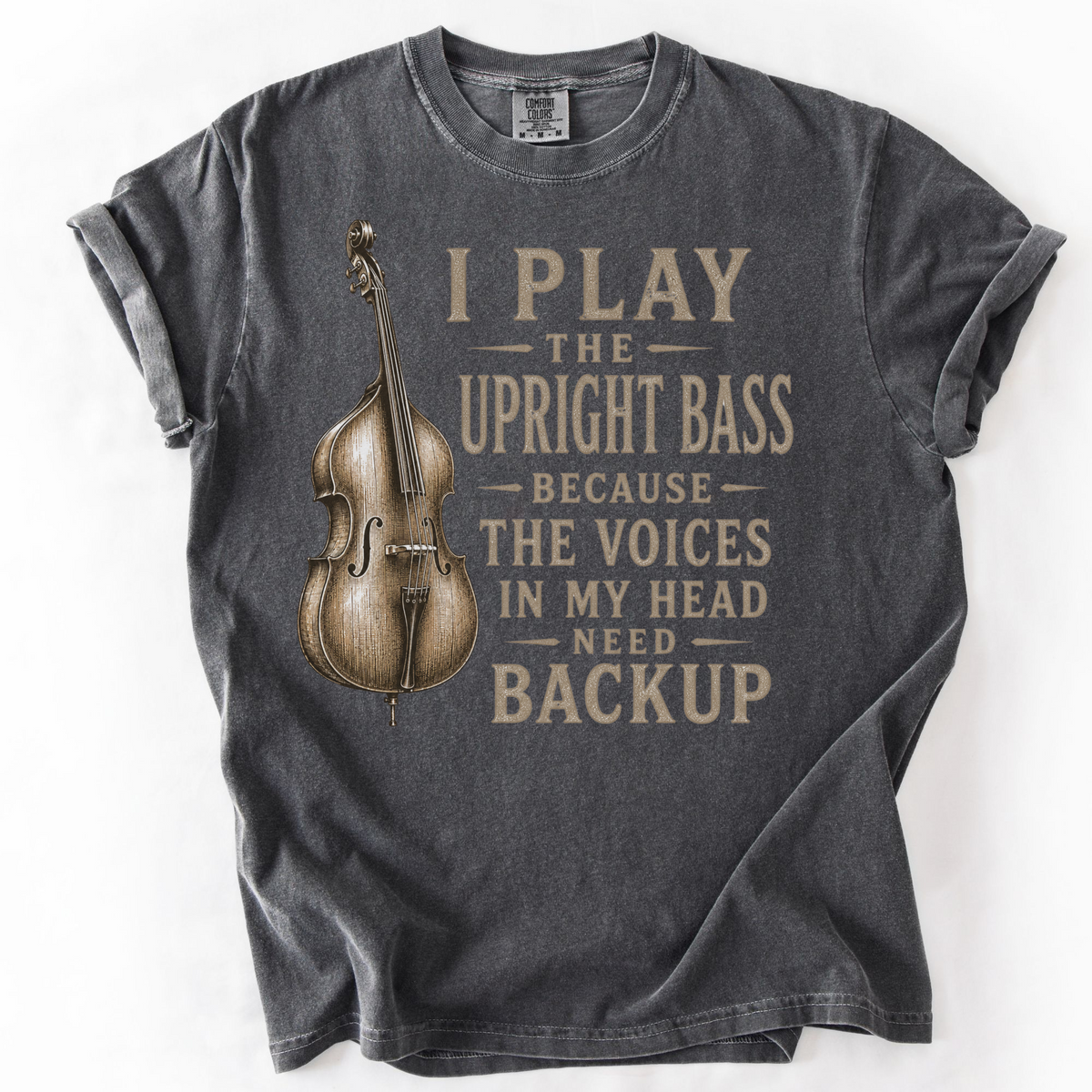 Funny Upright Bass Shirt, Double Bass Player Gift, Bassist Musician Tee