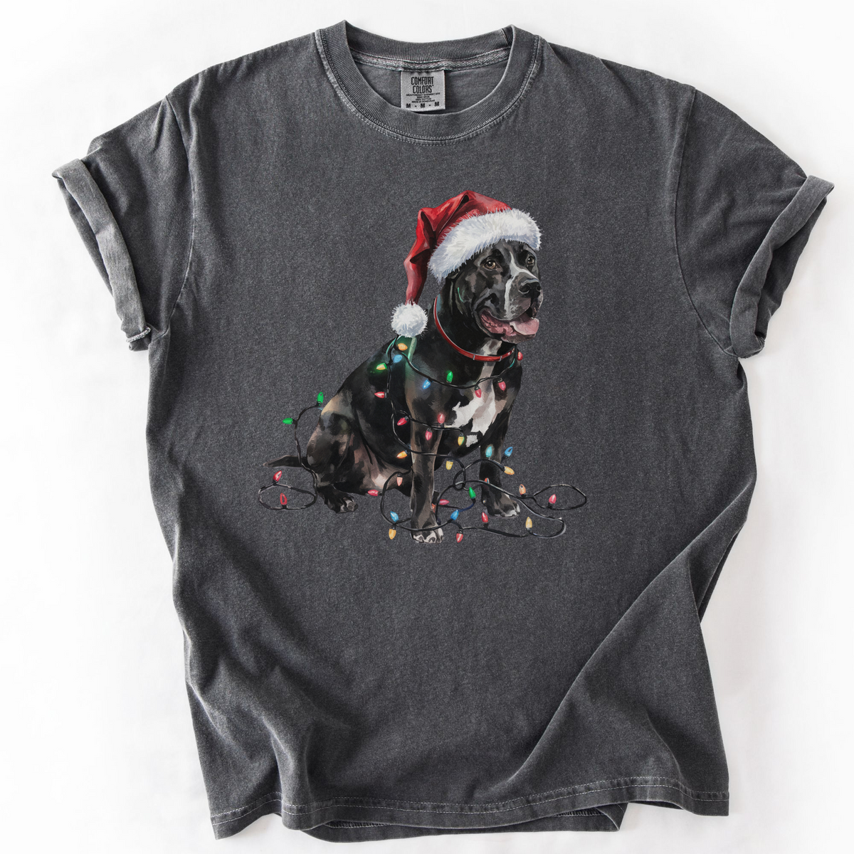 Christmas Cane Corso Shirt, Christmas Lights Dog Shirt, Christmas Dog, Cane Corso Mom Shirt, Gift for Dog Lover, Cane Corso