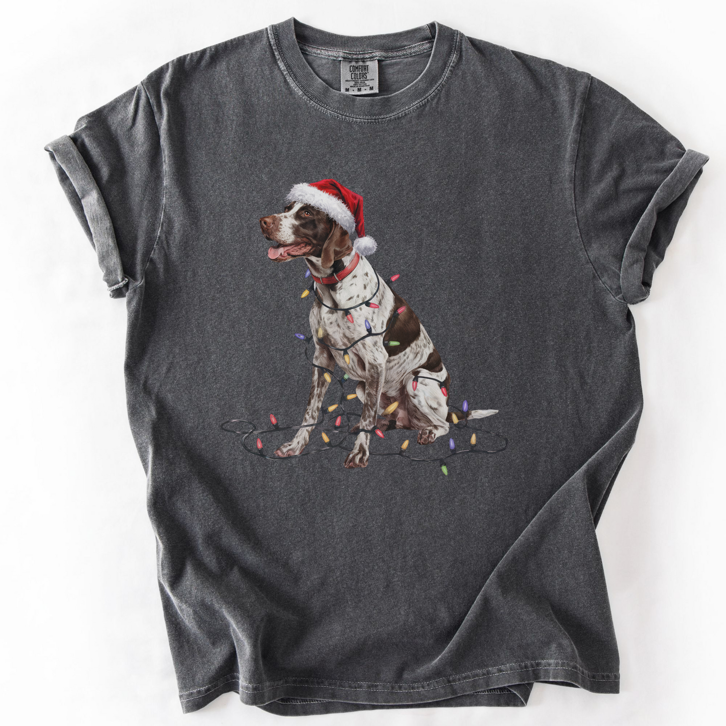 English Pointer Christmas Lights Shirt