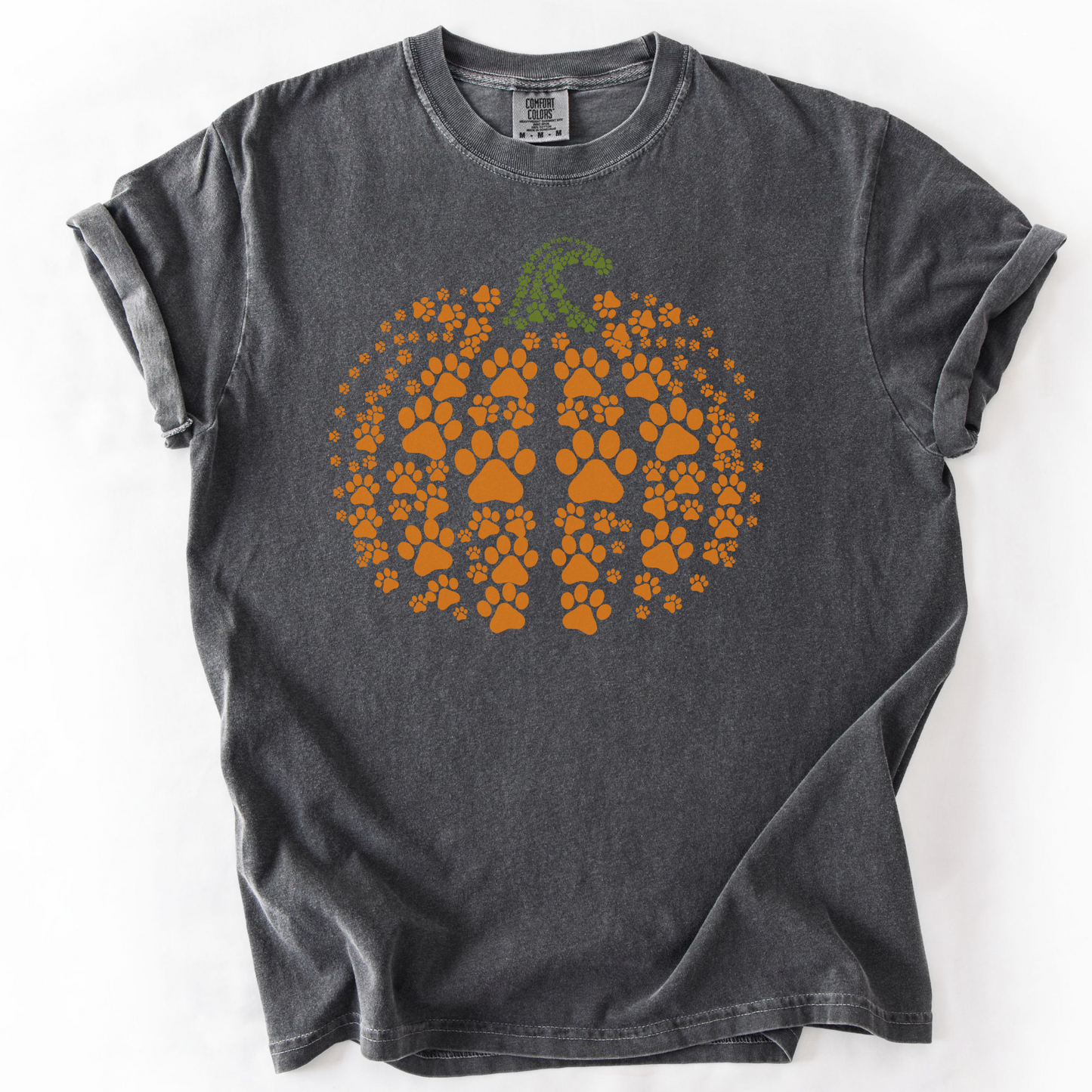 Paw Print Pumpkin Shirt