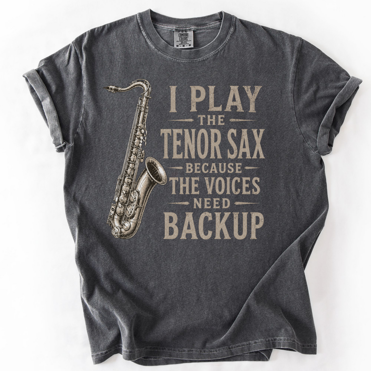 Funny Tenor Sax Shirt, Tenor Saxophone Player Gift, Saxophonist Tee