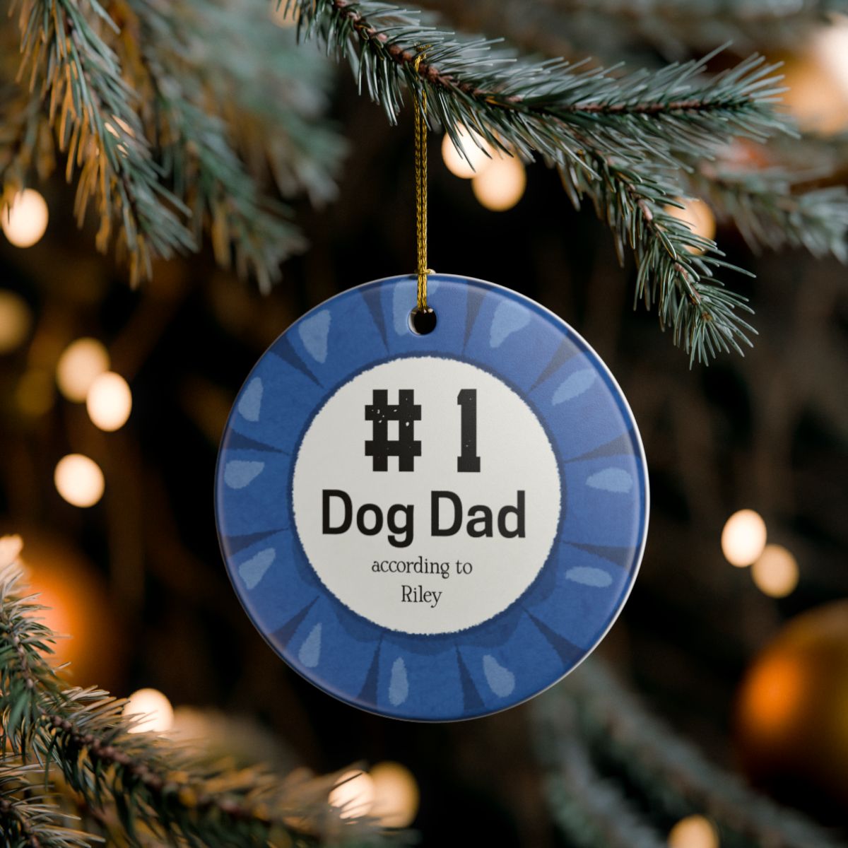 Personalized Dog Parent Ornament