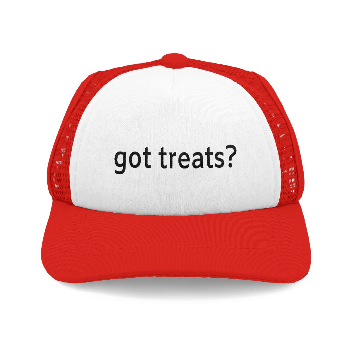 Funny Got Treats Dog Trucker Hat Personalized Puppy Baseball Cap Gift