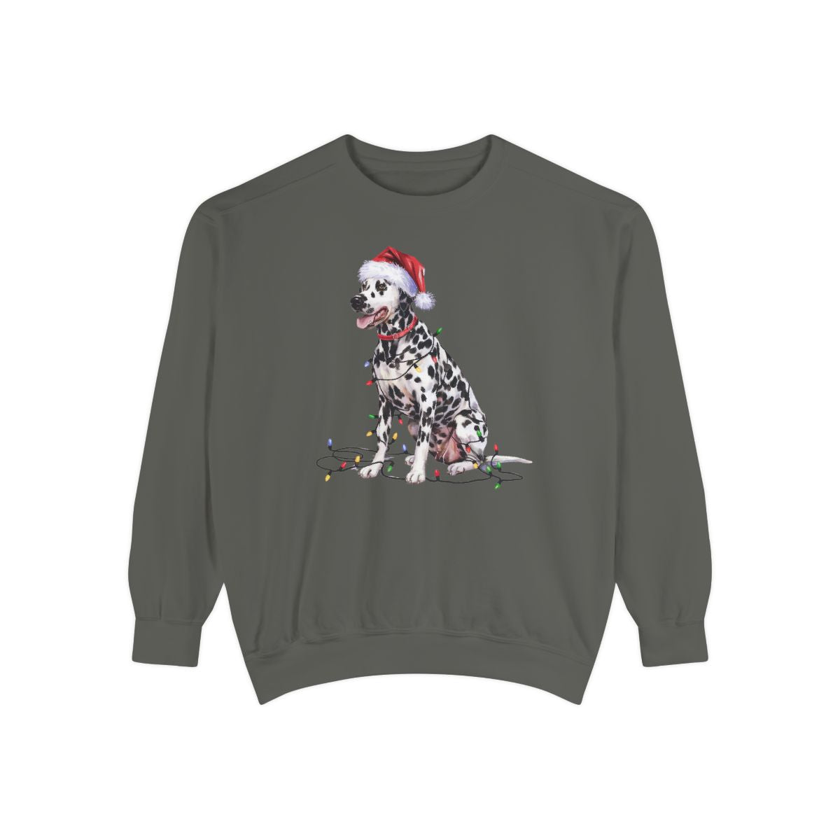Dalmatian Christmas Lights Sweatshirt