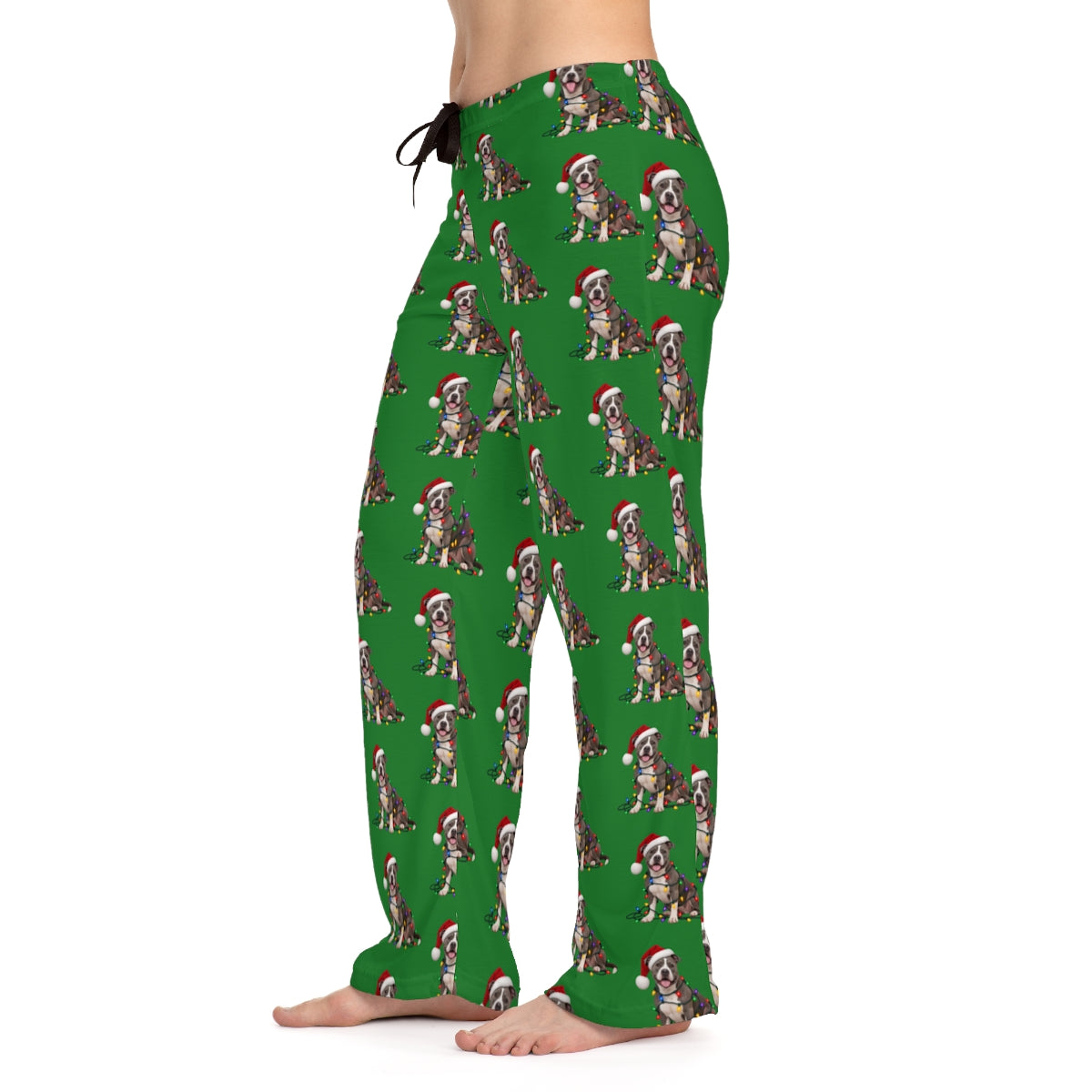Pitbull Christmas Pajama Pants