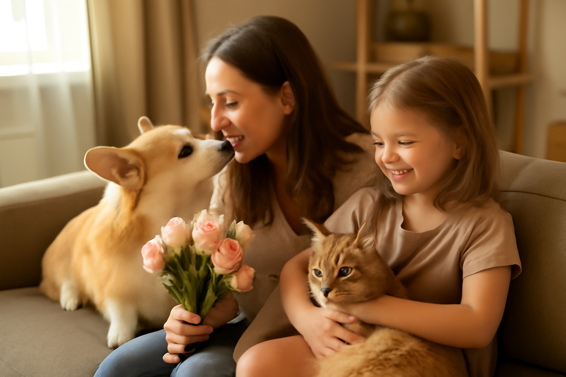 How to Celebrate Mother's Day with Pets in a Busy Household