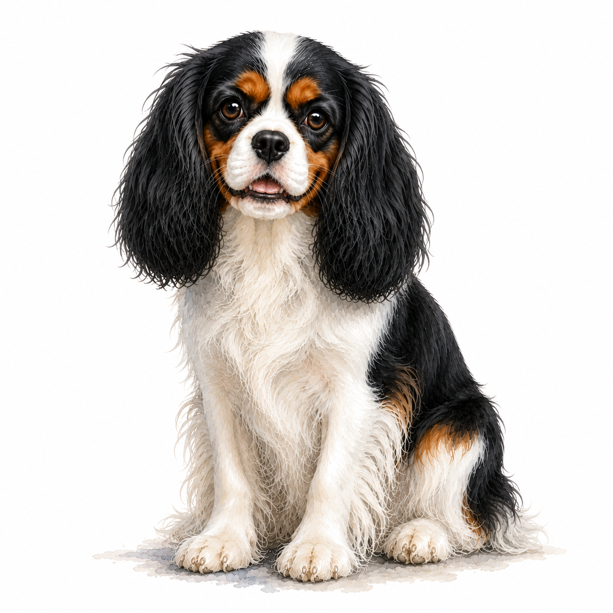 Tri-Color Cavalier King Charles Spaniel Gifts & Custom Dog Keepsakes