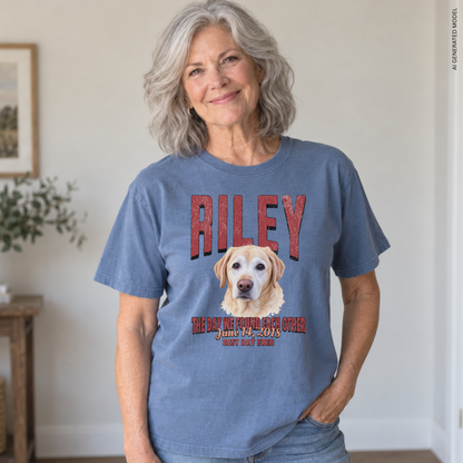 Personalized Gotcha Day Shirt, Dog Adoption Anniversary