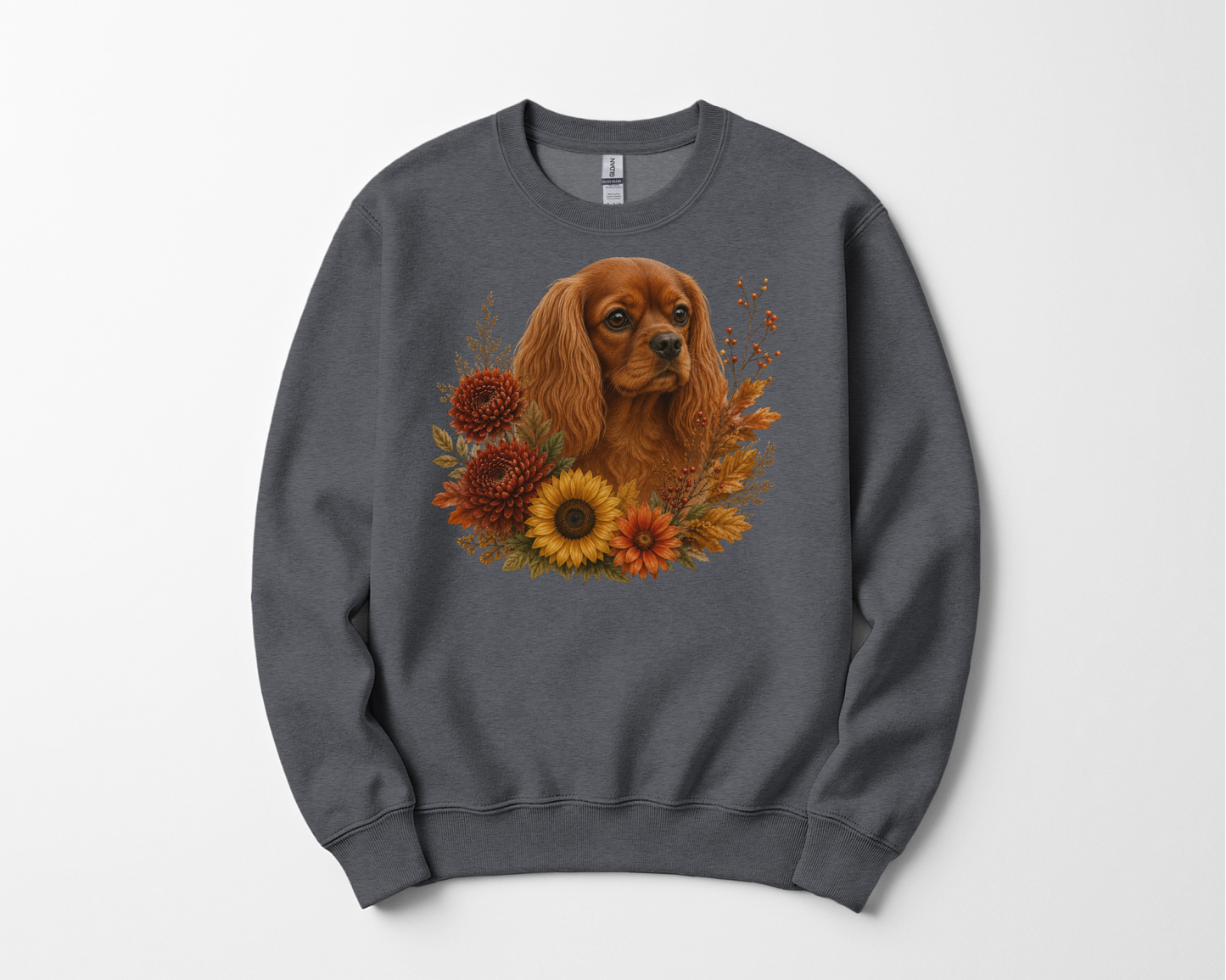 Ruby Cavalier Autumn Floral Sweatshirt