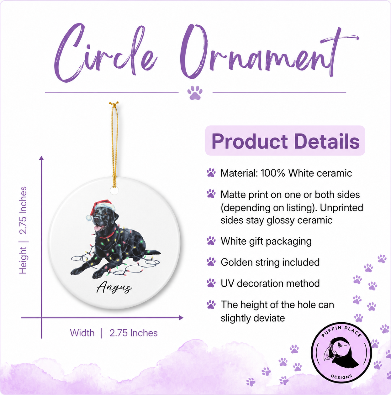 Christmas Borzoi Ornament, Christmas Lights Dog Keepsake, Christmas Dog, Borzoi Mom, Gift For Dog Lover, Borzoi