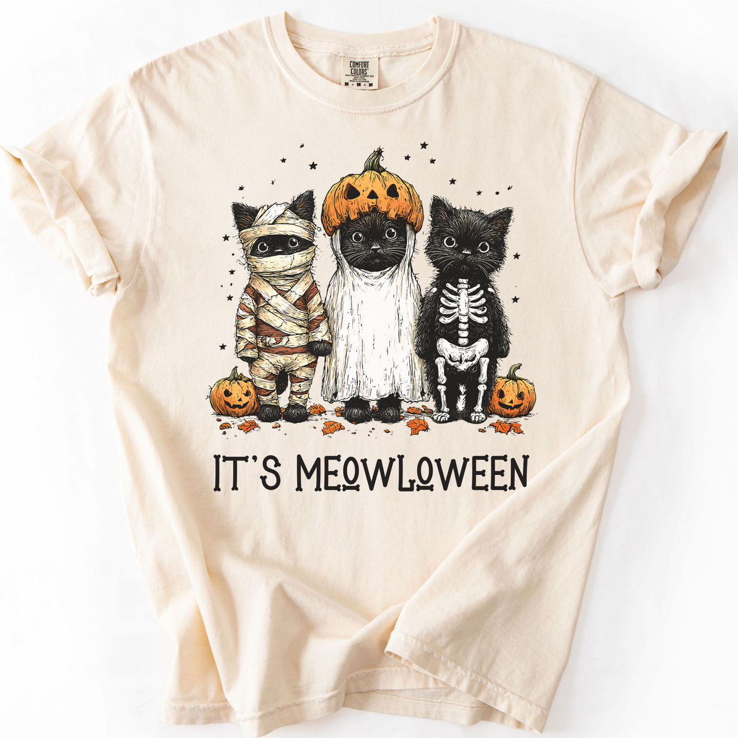 Halloween Cats in Costumes Tee