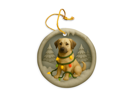 Personalized Anatolian Shepherd Christmas Lights Keepsake