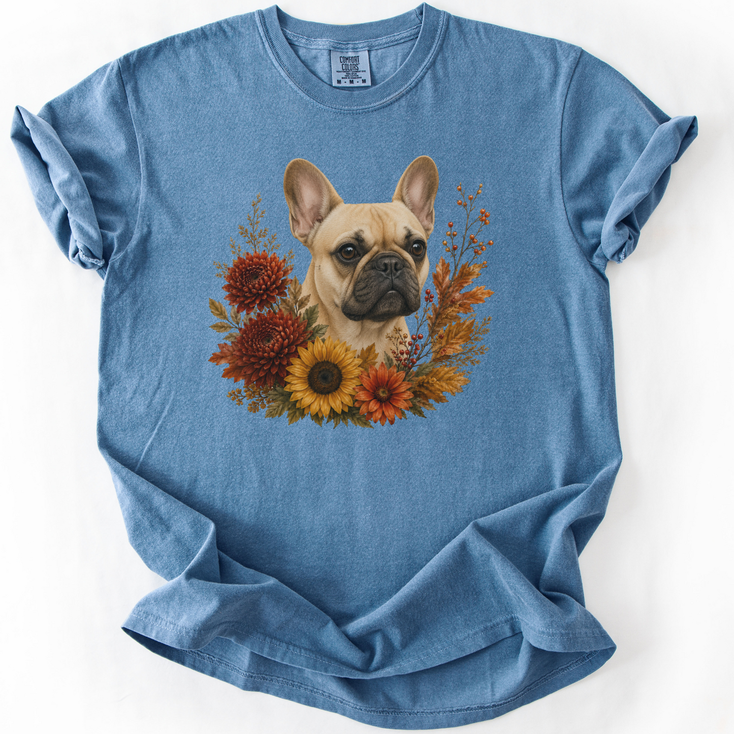 French Bulldog Autumn Floral Shirt