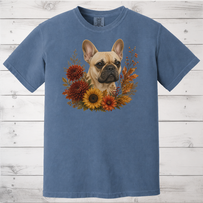 French Bulldog Autumn Floral Shirt