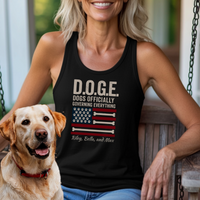 Load image into Gallery viewer, Personalized DOGE Dog Shirt Dogs Officially Governing Everything Tee
