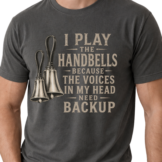 Funny Handbell Shirt, Handbell Choir Gift, Bell Ringer Musician Tee