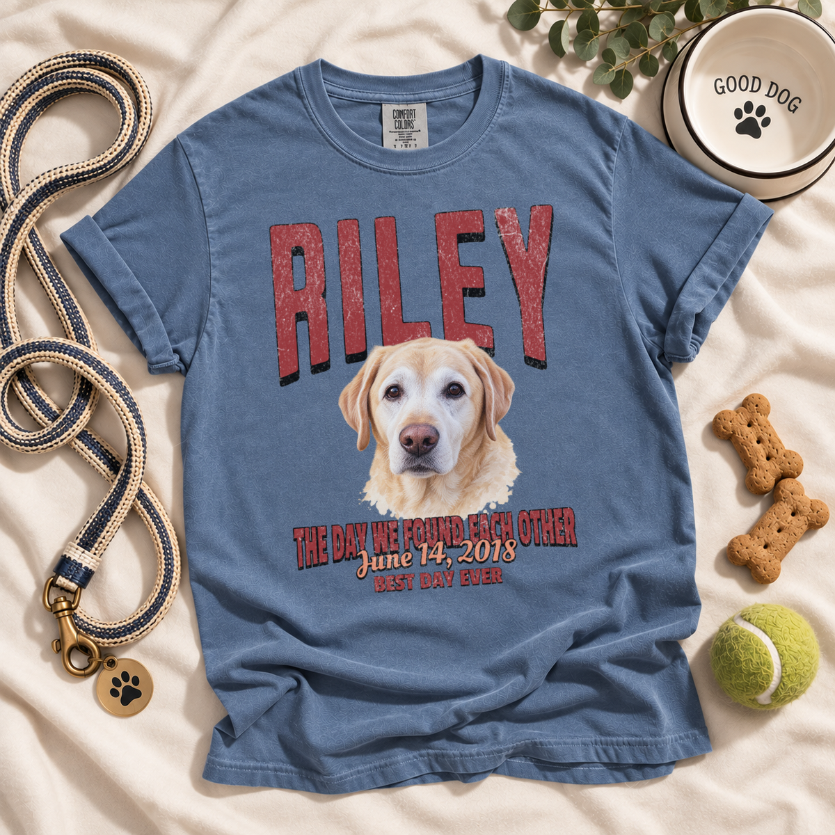Personalized Gotcha Day Shirt, Dog Adoption Anniversary