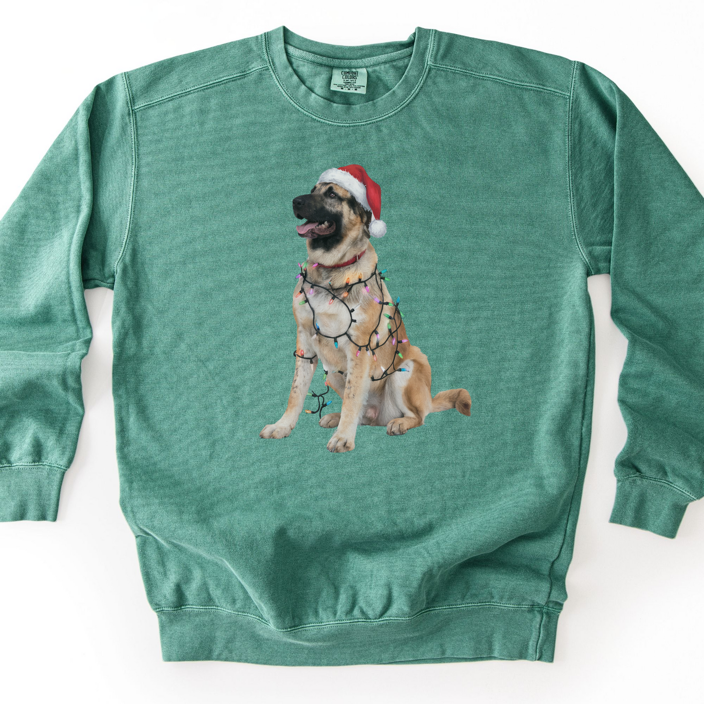 Anatolian Shepherd Christmas Lights Sweatshirt, Holiday Dog Lover Gift