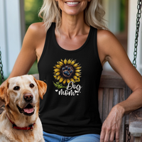 Load image into Gallery viewer, Dog Mom Sunflower Paw Print Shirt Cute Floral Dog Lover Gift Tee for Women Pet Owner T-Shirt Dog Mama Graphic Tee Mothers Day Gift
