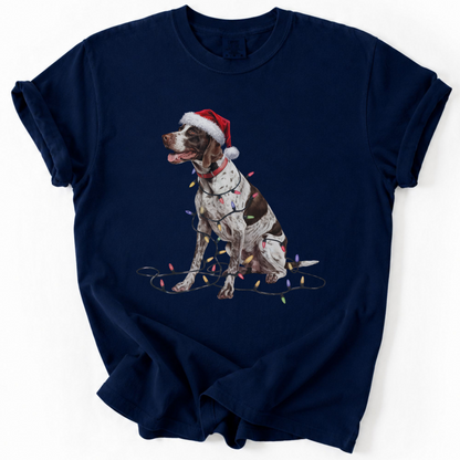 English Pointer Christmas Lights Shirt