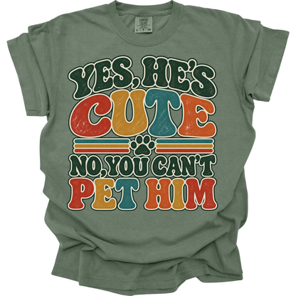 Service Dog Handler - Do Not Pet Working Dog Tee