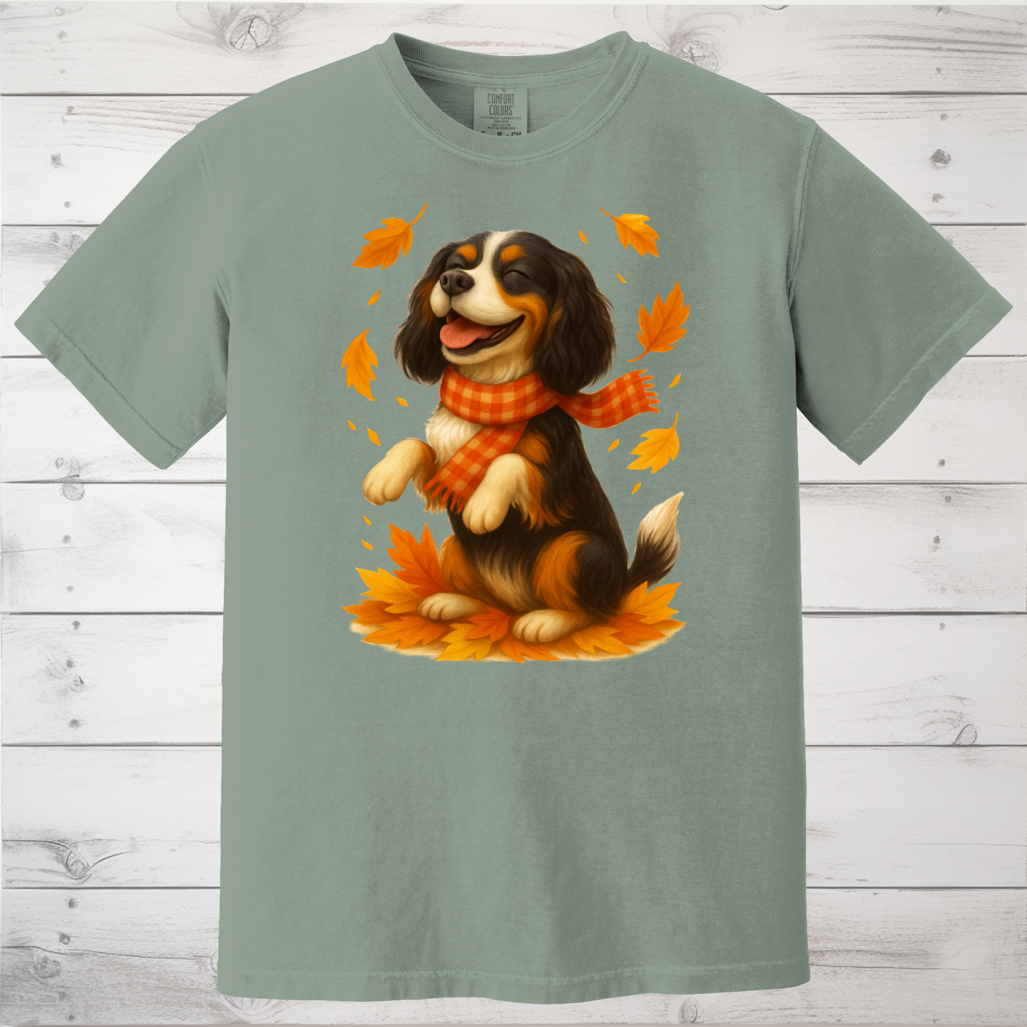 Cavalier King Charles Autumn Shirt, Cozy Spaniel Sweatshirt, Fall Dog Lover Top Gift, Cute Dog Pullover, Autumn Apparel