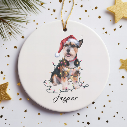 Norfolk Terrier Ornament, Custom Pet Keepsake