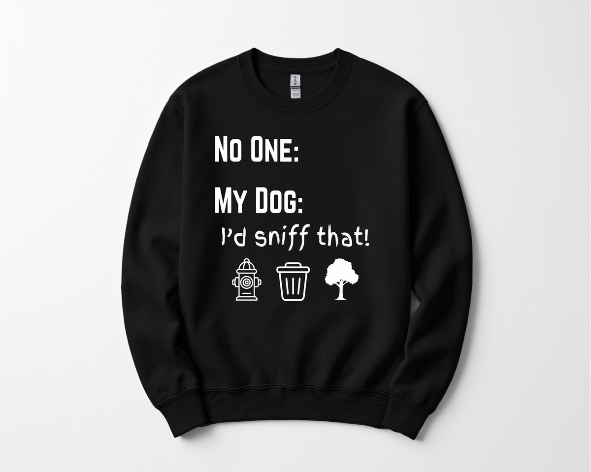 Funny Dog Crewneck Sweatshirt