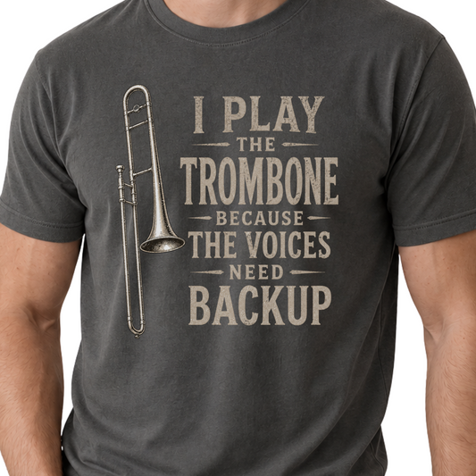 Funny Trombone Shirt, Trombone Player Gift, Brass Musician Tee