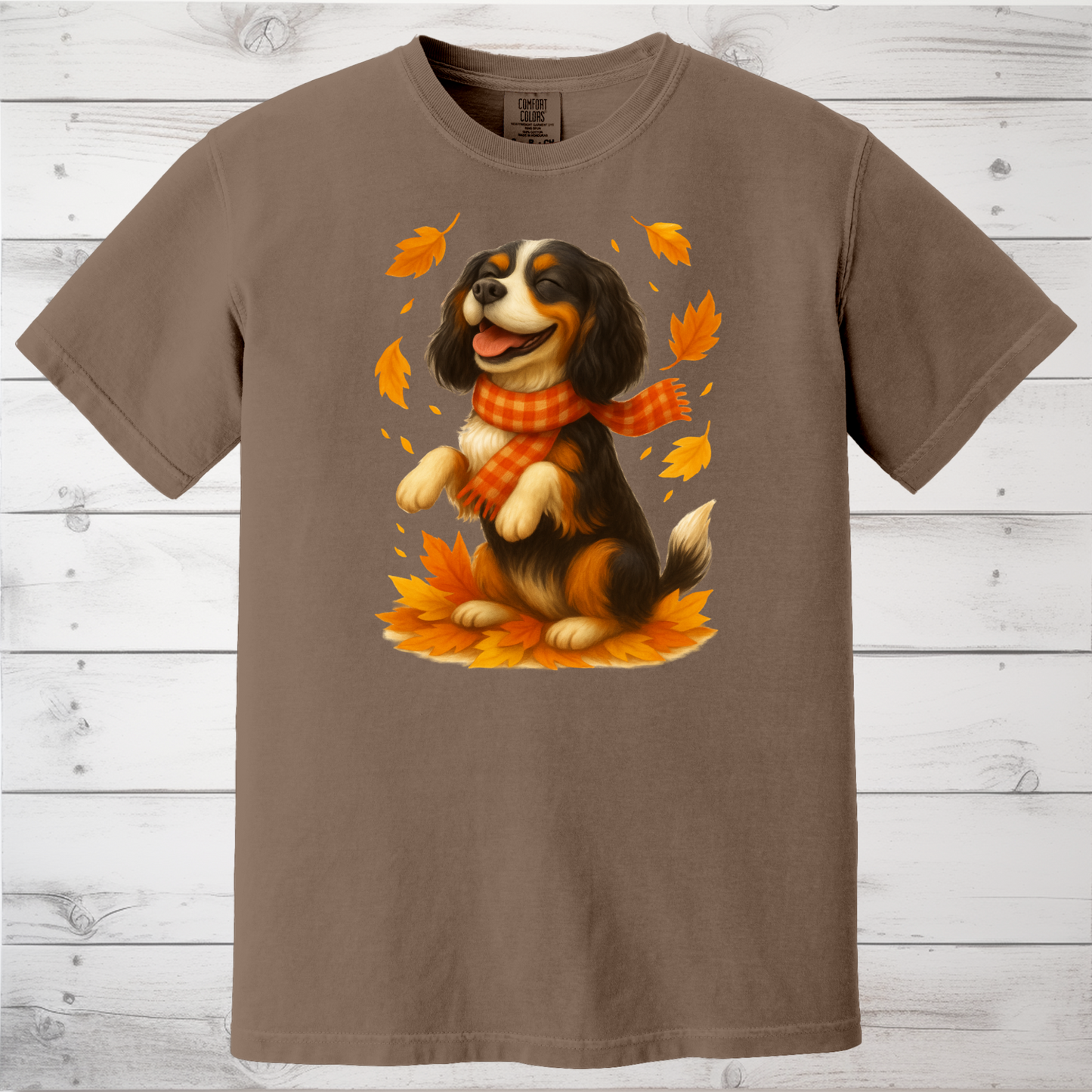 Cavalier King Charles Autumn Shirt, Cozy Spaniel Sweatshirt, Fall Dog Lover Top Gift, Cute Dog Pullover, Autumn Apparel