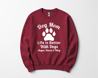 Load image into Gallery viewer, Personalized Life is Better With Dogs Shirt
