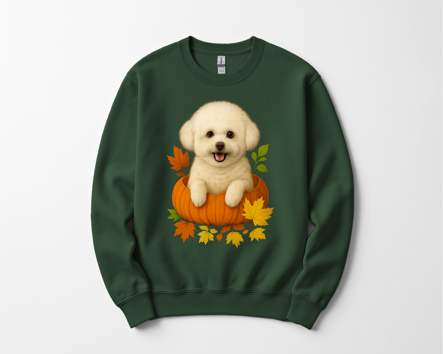 Bichon Frise Pumpkin Shirt