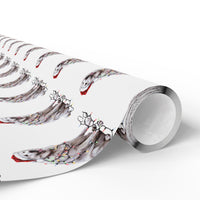 Load image into Gallery viewer, Great Pyrenees Christmas Lights Wrapping Paper