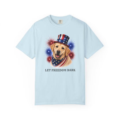 Yellow Lab Patriotic Shirt