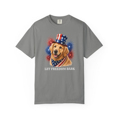Golden Retriever Patriotic Shirt