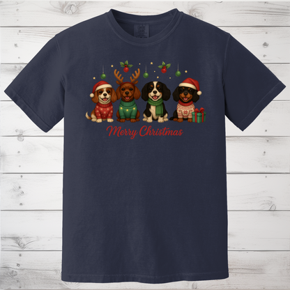 Merry Christmas Cavalier Hoodie, Sweatshirt or Tee