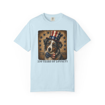 Australian Shepherd  250 Years of Loyalty Shirt