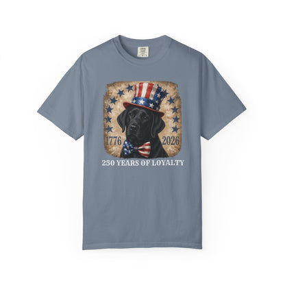 Black Lab 250 Years of Loyalty Shirt
