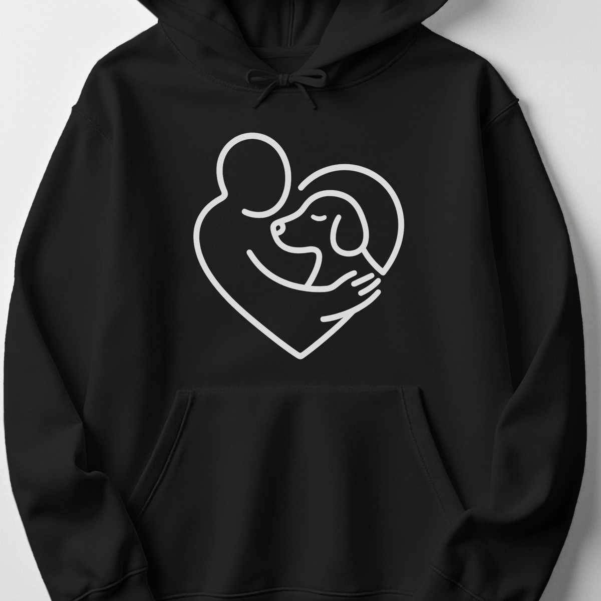 Dog Mom Dad Hoodie Dog Lover Sweatshirt Minimalist Pet Lover Gift Cute Dog Hoodie