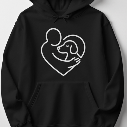 Dog Mom Dad Hoodie Dog Lover Sweatshirt Minimalist Pet Lover Gift Cute Dog Hoodie