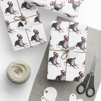 Load image into Gallery viewer, Great Dane Christmas Lights Wrapping Paper
