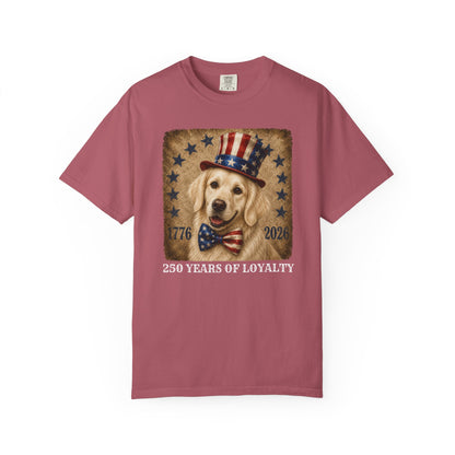 English Cream Golden 250 Years of Loyalty Shirt