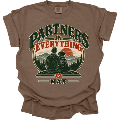 Personalized Service Dog Shirt, Custom Dog Name Handler Gift, Working Dog Team Tee
