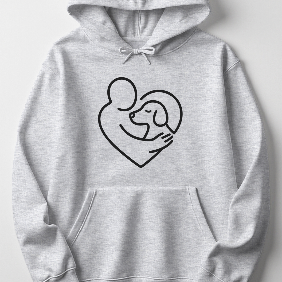 Dog Mom Dad Hoodie Dog Lover Sweatshirt Minimalist Pet Lover Gift Cute Dog Hoodie
