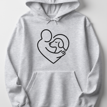 Dog Mom Dad Hoodie Dog Lover Sweatshirt Minimalist Pet Lover Gift Cute Dog Hoodie