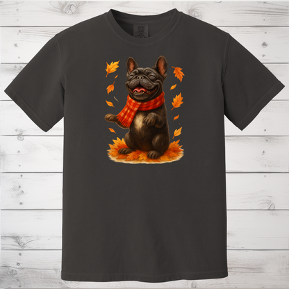 French Bulldog Autumn Sweatshirt, Cozy Fall Dog Shirt, Pet Lover Gift, Seasonal Canine Apparel